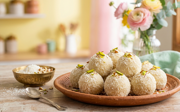 10-Minute Instant Coconut Ladoo: The Ultimate Quick Indian Dessert