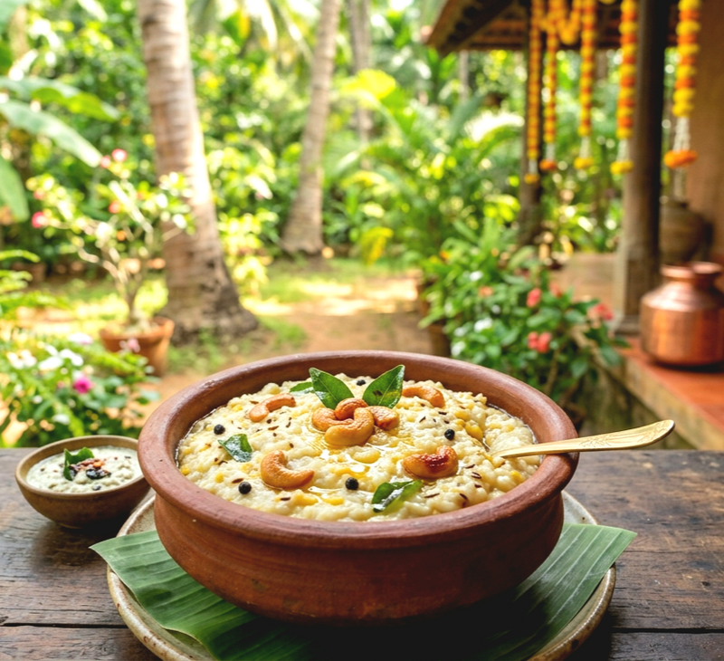 Authentic Ghee Ven Pongal: The Ultimate South Indian Comfort Food