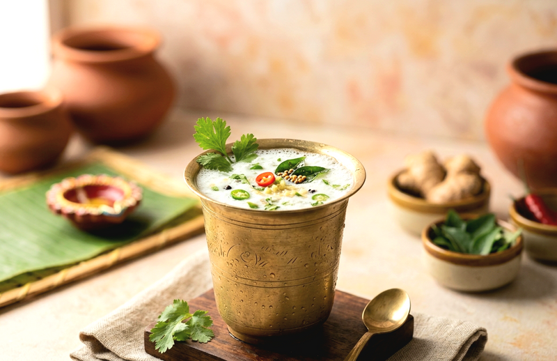 Authentic Neer Mor: The Ultimate South Indian Summer Cooler