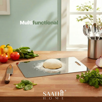 Premium Stainless Steel Chopping Board Small 31 x 21 cm