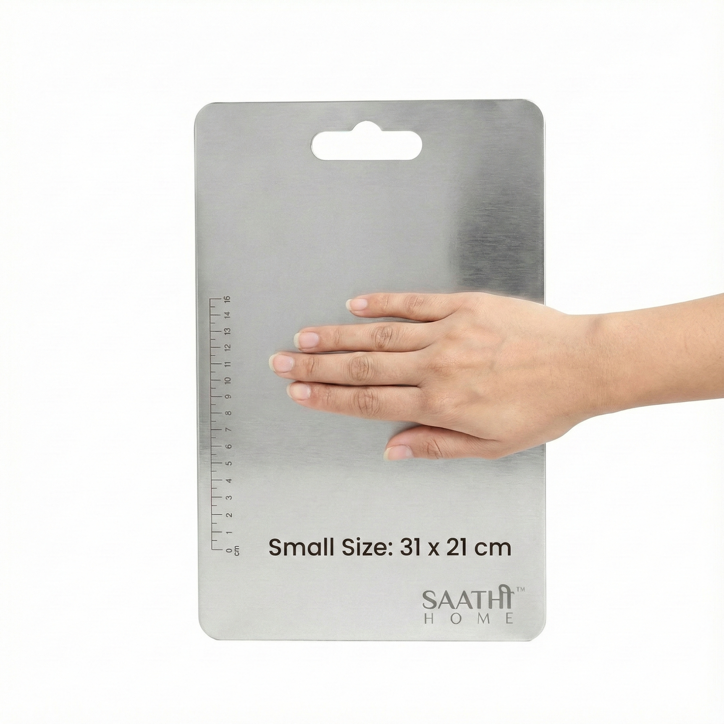 Premium Stainless Steel Chopping Board Small 31 x 21 cm