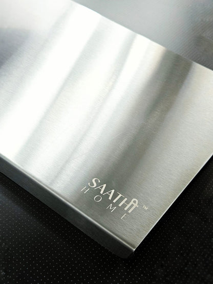 Premium Stainless Steel Chopping Board Large 35 x 30 cm Counter Top