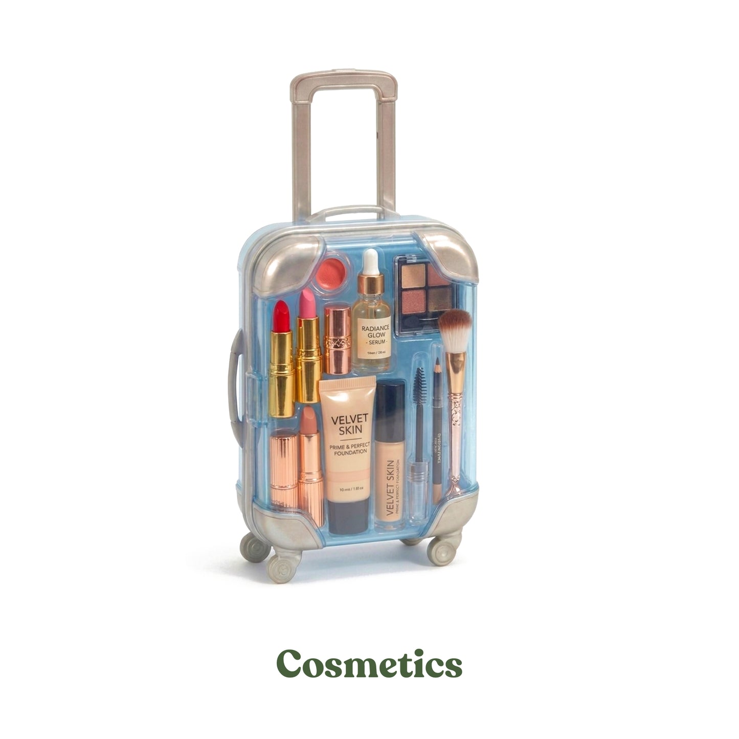 Viral Mini Clear Suitcase Organizer | Travel Jewelry & Pill Box (Buy 1 Get 1 Free)